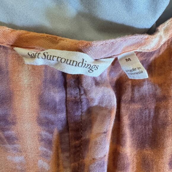 Soft Surroundings Found Paradise Tie Dye Tank Dress - M - Picture 7 of 8